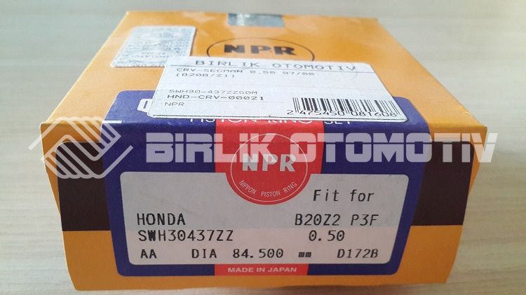 CRV-SEGMAN 0,50 97-00 (B20B/Z1) CRV-SEGMAN 0,50 97-00 (B20B/Z1)