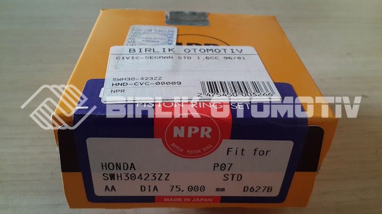 CIVIC-SEGMAN STD 1,4-1,6CC 96-01 / EURO CIVIC 96-98 / HRV 00-06