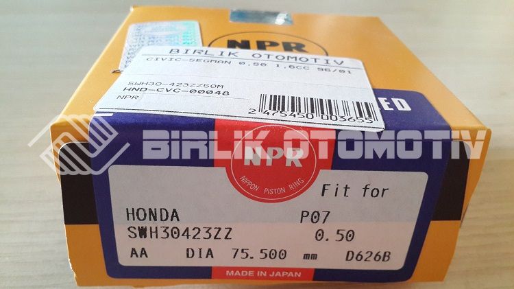 CIVIC-SEGMAN 0,50 1,4-1,6CC 96-01 / EURO CIVIC 96-98 / HRV 00-06 CIVIC-SEGMAN 0,50 1,4-1,6CC 96-01 / EURO CIVIC 96-98 / HRV 00-06