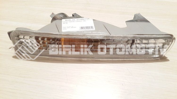 CIVIC-TAMPON SİNYALİ SAĞ (HB) 88-91 (UZUN SİNYALLİ) CIVIC-TAMPON SİNYALİ SAĞ (HB) 88-91 (UZUN SİNYALLİ)