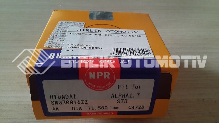 ACCENT-SEGMAN STD 1,3CC 95-00 ACCENT-SEGMAN STD 1,3CC 95-00