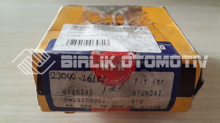 ACCENT-SEGMAN STD 1,6CC BENZ. 03-12 ACCENT-SEGMAN STD 1,6CC BENZ. 03-12