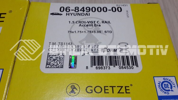 ACCENT-SEGMAN STD 1,5CC DİZEL 06-09 (ADET) ACCENT-SEGMAN STD 1,5CC DİZEL 06-09 (ADET)