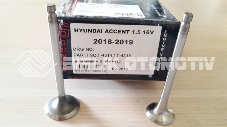ACCENT-SUBAP (TAKIM) BENZ. 16V 00-12 ACCENT-SUBAP (TAKIM) BENZ. 16V 00-12