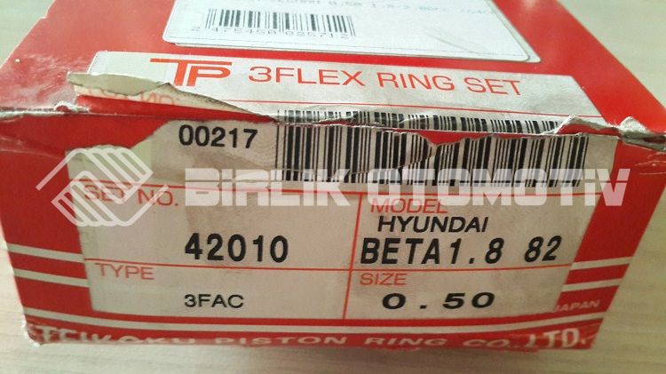 ELANTRA-SEGMAN 0,50 1,8/2,00CC (G4CP/N) 95-97 ELANTRA-SEGMAN 0,50 1,8/2,00CC (G4CP/N) 95-97