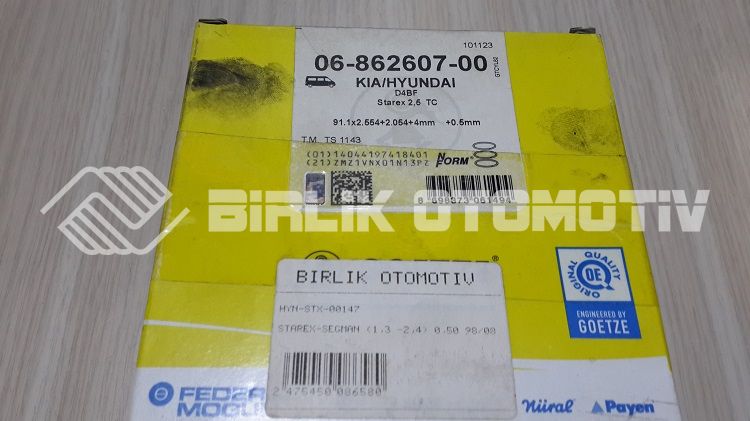 STAREX-SEGMAN TCI (1,3 - 2,4) 0,50 98-04 (ADET) STAREX-SEGMAN TCI (1,3 - 2,4) 0,50 98-04 (ADET)