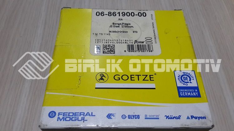 BONGO-SEGMAN STD 98-01 (ADET) BONGO-SEGMAN STD 98-01 (ADET)