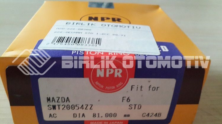 626-SEGMAN STD 1,6CC 88-91 626-SEGMAN STD 1,6CC 88-91