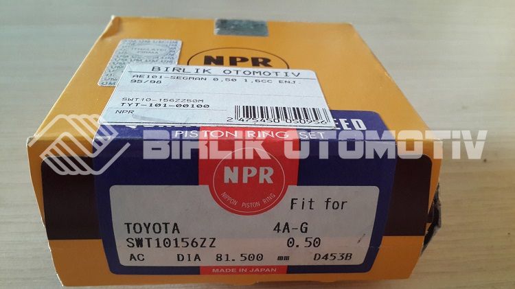 COROLLA AE101-SEGMAN 0,50 1,6CC ENJ. 95-98 COROLLA AE101-SEGMAN 0,50 1,6CC ENJ. 95-98