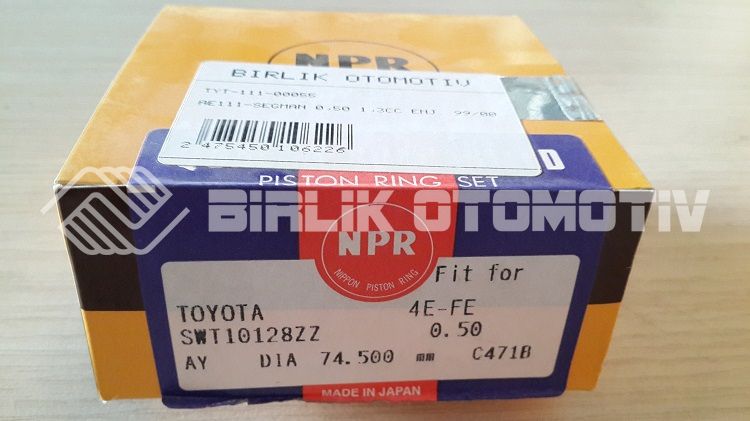 COROLLA AE111-SEGMAN 0,50 1,3CC ENJ. 99-00 COROLLA AE111-SEGMAN 0,50 1,3CC ENJ. 99-00