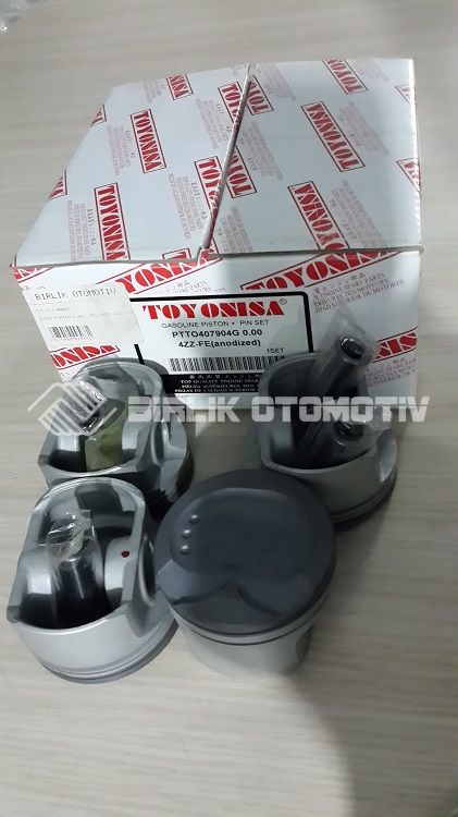COROLLA ZZ121-PİSTON 1,4CC STD VVTI (4ZZ) 99-06 COROLLA ZZ121-PİSTON 1,4CC STD VVTI (4ZZ) 99-06