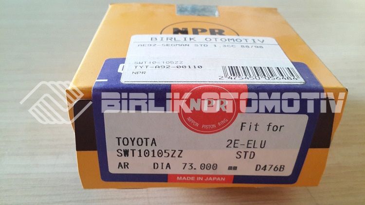 COROLLA AE92-SEGMAN STD 1,3CC 88-98 COROLLA AE92-SEGMAN STD 1,3CC 88-98