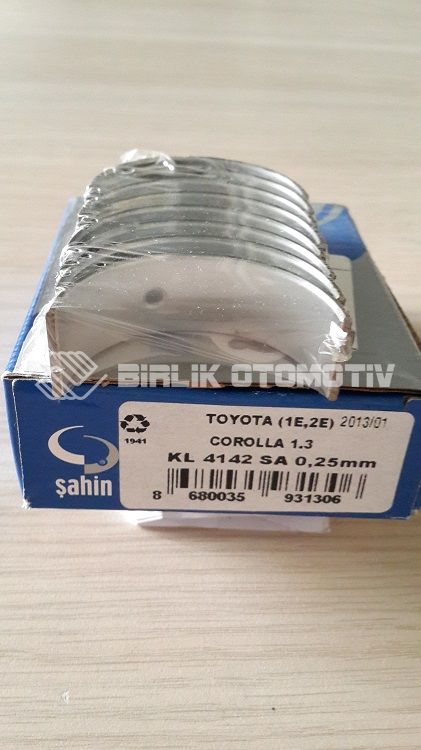COROLLA AE92-KOL YATAK 0,25 1,3CC 88-92 / AE101 93-98 / AE111 99-00 COROLLA AE92-KOL YATAK 0,25 1,3CC 88-92 / AE101 93-98 / AE111 99-00