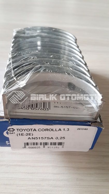 COROLLA AE92-ANA YATAK 0,25 1,3CC 88-92 / AE101 93-98 / AE111 99-00 COROLLA AE92-ANA YATAK 0,25 1,3CC 88-92 / AE101 93-98 / AE111 99-00